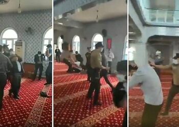 Polis baskını: İtikâf yapmak isteyen Furkan Vakfı üyelerine  camide biber gazı