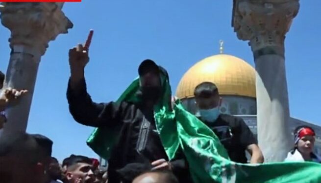 Mescid-i Aksa’da Erdoğan’a tepki : Nahnu hune veynek veynek Erdoğan?