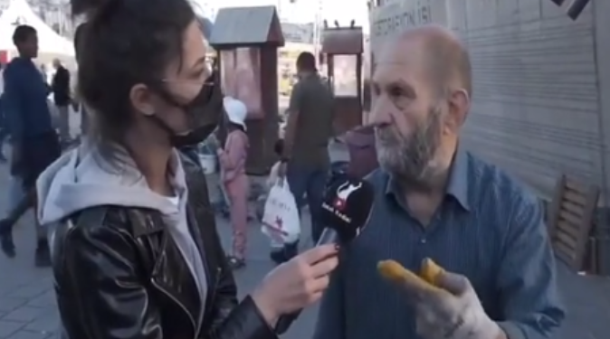 Erdoğan’ın Saray saltanatı ve vatandaşın dram: 74 yaşındaki kağıt toplayıcı dedenin gözyaşları herkese ağalattı