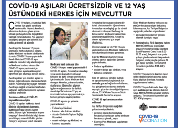 Hükümet’ten açıklama: COVİD-19  aşıları ücretsiz, 12 yaş üstündeki herkes için mevcut