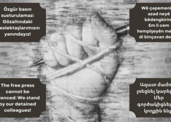 Gözaltındaki Kürt gazeteciler için 4 farklı dilde açıklama