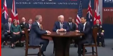 Avustralya,ABD ve İngiltere liderlerinden üçlü AUKUS zirvesi