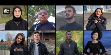 IFLC’nin gençleri depremzedeler için söylediler: Maraş benim, Adıyaman benim, Hatay benim, yıkılan benim