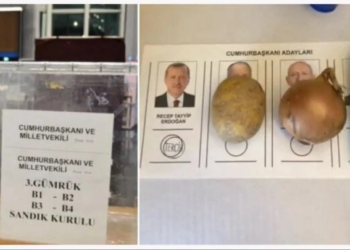 Avrupa’daki tuzu kuru AKP’liler Türkiye’deki seçmenle dalga geçti: “Soğan, patates, salata, oy Erdoğan’a”