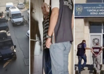 Polis kapısını çalarak girdiği evdeki Emniyet Müdürünü ters kelepçeyle gözaltına aldı
