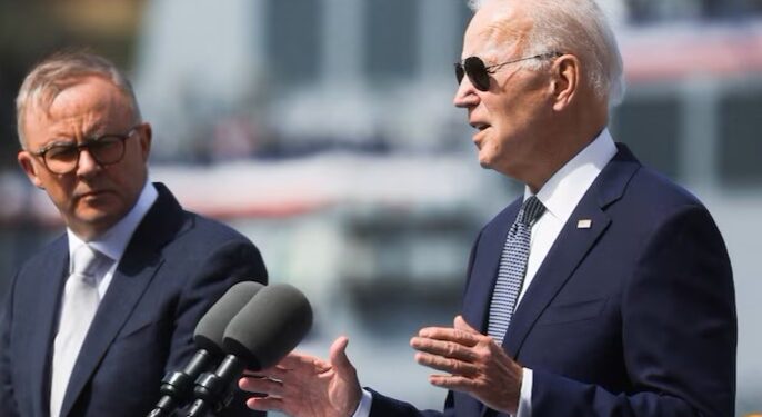 Avustralya Başbakanı Anthony Albanese, ABD Başkanı Joe Biden ile görüşmek üzere Washington DC'ye gitti.