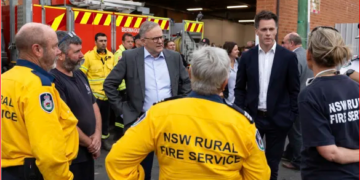  Başbakan Albanese, sel ve yangın bölgesini ziyaret ederek halkı uyardı: Korku dolu bir yaza hazırlıklı olun