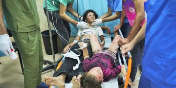 Gazze’de vahşet: İsrail’in hastaneye terörist saldırısıyla en az 500 kişi hayatını kaybetti