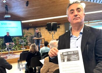 Hollanda Gazeteciler Deneği’nden, Türkiye’ye kınama: Gazeteci Mehmet Kamış’ın tutuklanması endişe verici