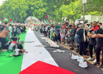 Ülkenin dört bir yanından Filistin’e destekte bulanan  Avustralyalılar: ‘Gazze’de ateşkes’ istedi