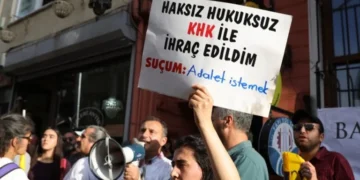 KHK’lılar Platformu Sözcüsü Korkmaz isyan etti: KHK’lılar insan muamelesi göreceği ülkelere gitsinler