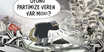 Özdabak’tan anlamlı karikatür: Erdoğan’ın depremzede üzerinden oy hesabı karikatüristlere malzeme oldu