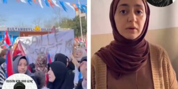 Erdoğan’ın korkulu rüyası oldular: ‘İsrail’e ticareti kes!’ pankartı açanlara ters kelepçe