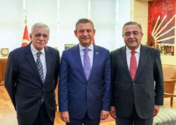 Ahmet Türk’ten CHP lideri Özgür Özel’e ziyaret