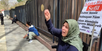 Emine Şenyaşar 104 gündür bakanlık önünde: İktidar bu sesi duymuyor