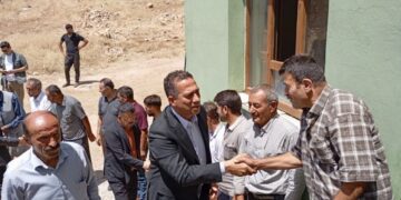 CHP heyeti, Diyarbakır  ve Mardin ‘deki yangın felaketi bölgesinde