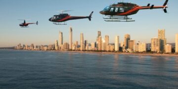 Queensland’ de çalıntı helikopter otelin çatısına düştü: Kazada pilot hayatını kaybetti