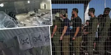 İsrail hapishanesinde Filistinlilere işkence görüntüleri infial oluşturdu