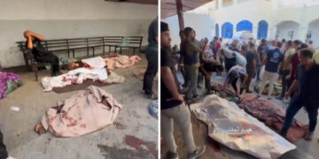 İsrail’den Gazze’de bir terör vahşeti daha: Bombalanan okulda, en az 100 sivil hayatını kaybetti