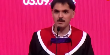 ODTÜ birincisinin konuşması gündem oldu: Bilim, öğrencilerin üzerine polis göndermek değil