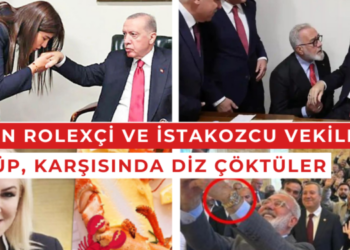 AKP’nin Rolexçi ve ıstakozcu vekilleri: El öpüp, Erdoğan’ın karşısında diz çöktüler