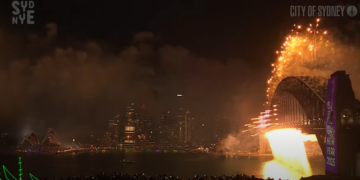 Avustralya ve Yeni Zelanda 2025’e havai fişekler eşliğinde girdi