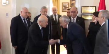 DEM Parti İmralı heyeti, Kurtulmuş’un ardından Bahçeli’yle ile biraraya geldi: Görüşme 50 dakika sürdü