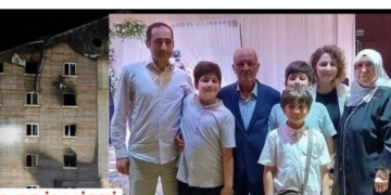 KHK ile ihraç olan Tabip Binbaşı Ahmet Çetiz ve ailesi de yangın faciasında hayatını kaybetti