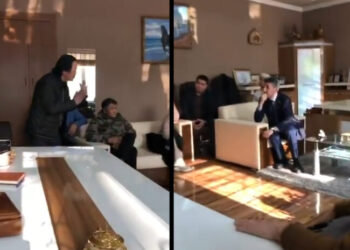 Gaspa tepki gösteren Kırgız veli, Maarif Vakfı yöneticisine: “Sizi istemiyoruz, anlıyor musunuz?”