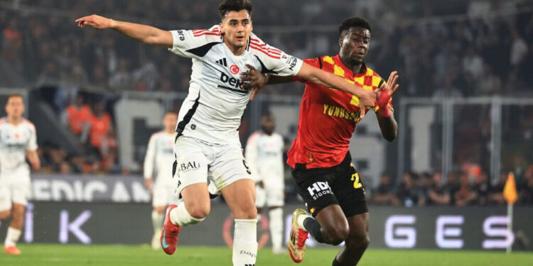 Trendyol Süper Ligde Göztepe ile Beşiktaş İzmir’de karşılaştı.