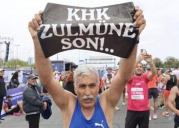İstanbul Maratonu’nda KHK protestosu: KHK zulmüne son