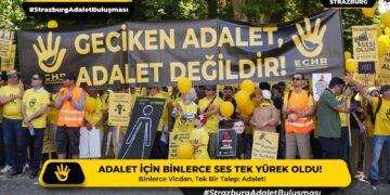 Strazburg’daki  büyük ‘Adalet Yürüyüşü’ canlı yayında