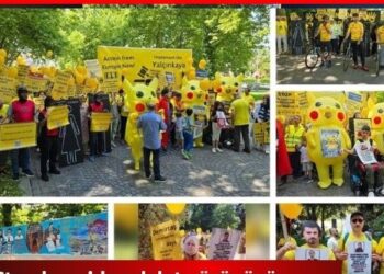 Strazburg’da adalet arayışına sarı destek: Mağdurlar,Avrupa göbeğinde ‘Adalet’ arayışında