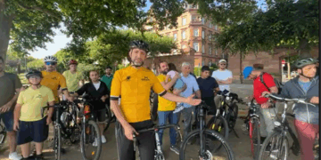 HRS’nin bisiklet eylemi Almanya’da devam ediyor: Gönüllüler Türkiye’deki hukuksuzlukları anlatacak