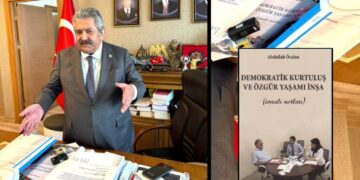 Öcalan’ın toplatılan kitabı Devlet Bahçeli’nin Yardımcısı MHP’li Feti Yıldız’ın masasında
