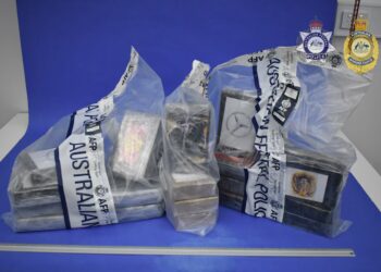 Federal Polis, Port Botany Limanı’nda 80 kilogram kokain ele geçirdi