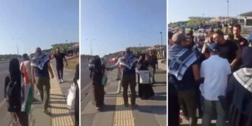 Erdoğan rejiminin Beştepe’deki sarayı önünde Gazze tepkisi: 5 kişi gözaltına alındı