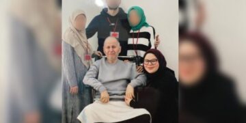 Tutuklu alzheimer hastası eğitimci İbrahim Güngör hastaneye kaldırıldı