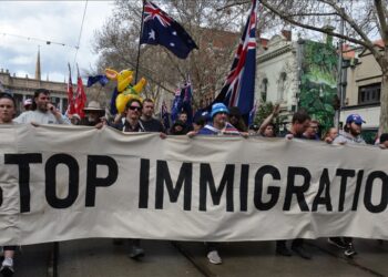 Avustralya’nın huzurunu kaçırmak istiyorlar: Aşırı sağcılar göçmen karşıtı gösteriler düzenledi