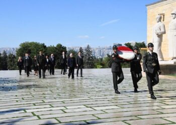 Avustralya’nın Türkiye Büyükelçisi Vincent, güven mektubunu sundu