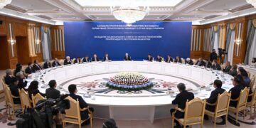 Farklı dinlerin liderler Kazakistan Devlet Başkanı Tokayev’in himayesinde bir araya geldi