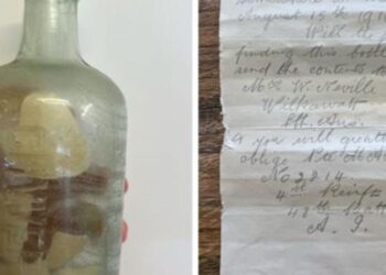 ANZC askerlerinin şişedeki mektupları: 100 yıl sonra  Batı Avustralya kıyısında