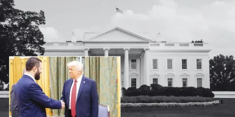 ABD Başkanı Donald Trump ile Suriye’nin geçici Cumhurbaşkanı Ahmed Şara arasında, Beyaz Saray’da basına kapalı görüşme başladı