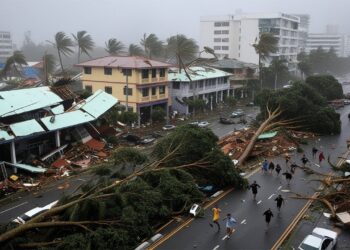 230 km’lik rüzgâr kabusu: Cyclone Fina Darwin’i vurdu, Aborjin yerleşimleri dünyadan koptu