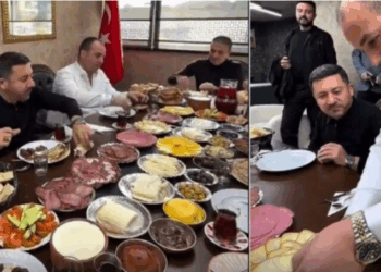 Nevşehir Belediye Başkanı Arı’nın lüks kahvaltı görüntüleri tepki gördü