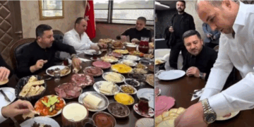 Nevşehir Belediye Başkanı Arı’nın lüks kahvaltı görüntüleri tepki gördü