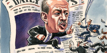 AKP,  Türkiyesi’nin bir aylık basın raporu: Habere sansür, kanala kayyum, gazeteciye cop