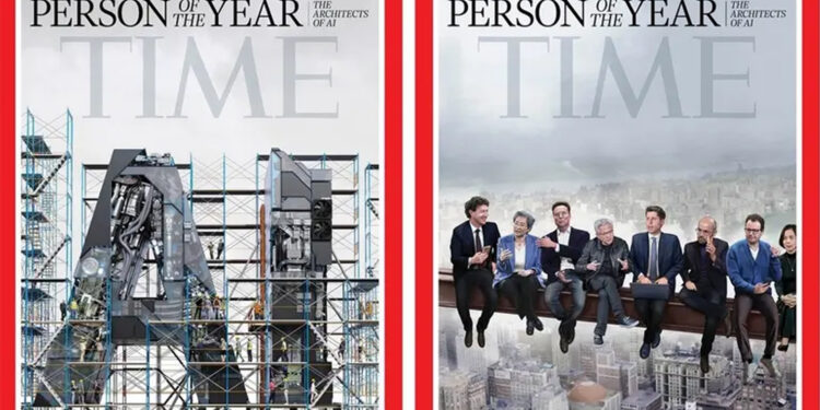 Time dergisi, 2025 yılı “Yılın Kişisi” unvanını yapay zeka teknolojilerinin geliştirilmesinde rol oynayan isimlere verdi