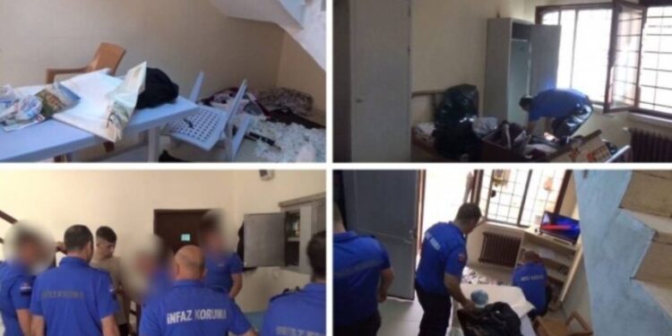 Kuzey Doğu Suriye’nin Minbic kentinden tutuklu Omer Cuma Salih’e gardiyanlar tarafından işkence uygulandığı görüntülendi.