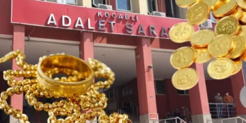 Kocaeli Adliyesi’nde emanet deposunda hırsızlık: 2 kilo altın çalan personel tutuklandı